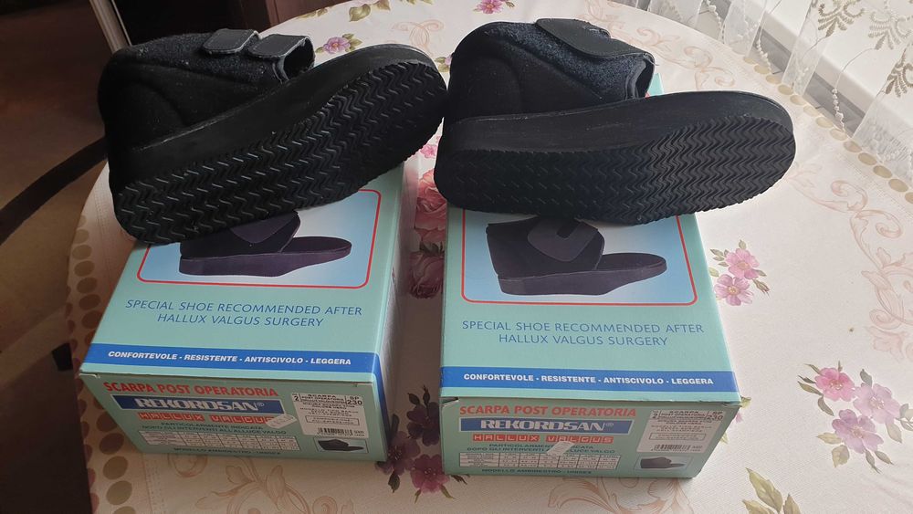 Следоперативни обувки -HALLUX VALGUS