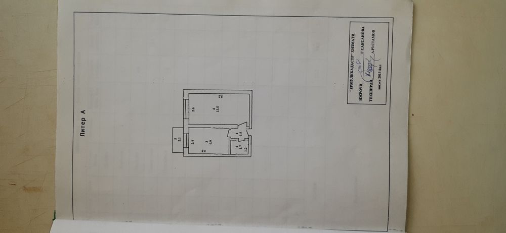 1 комнатная квартира Гор Газ продаётся