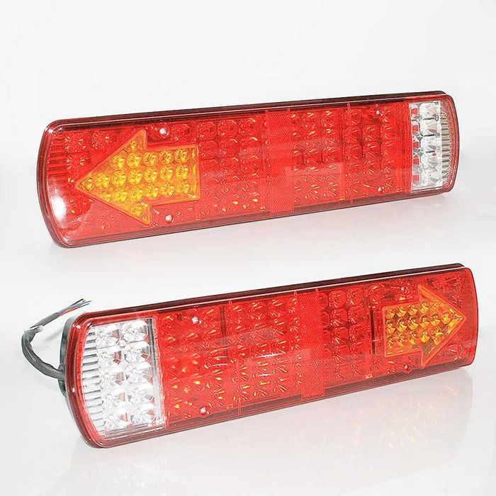 2 бр. LED Диодни стопове 12V 52 cm Стопове за Бус Ремарке Тир Каравана