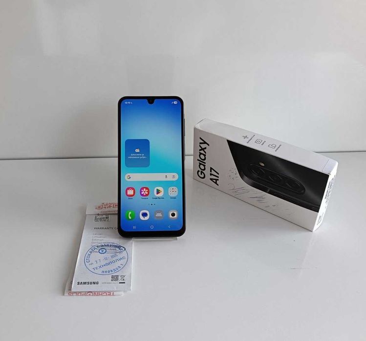 Смартфон Samsung Galaxy A17 (гаранция Технополис)