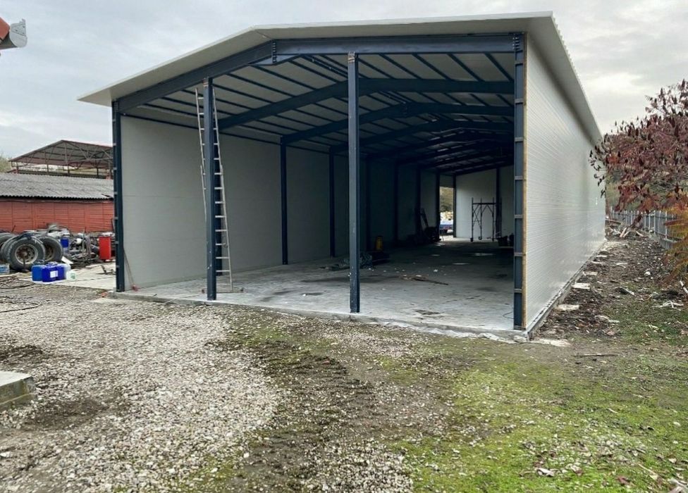 Vând și confectionez hale metalice ,agricole industriale și comerciale