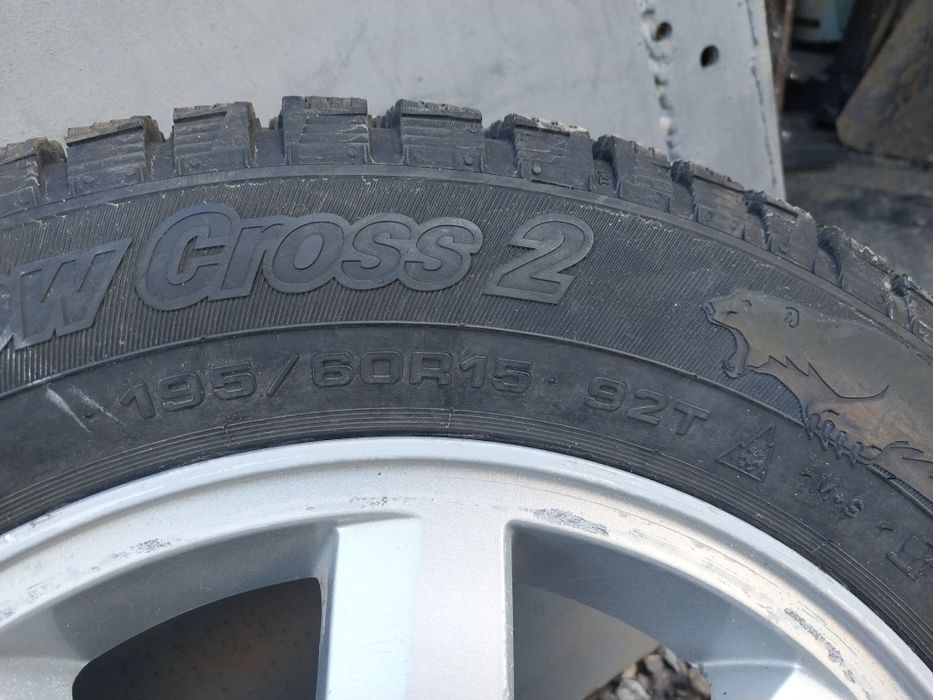 Колёса в зборе (зима).