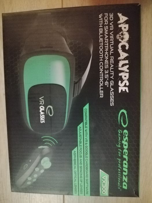 Ochelari VR 3D Esperanza Apocalypse VX300 EGV300R + Controller Bluetooth - ca noi