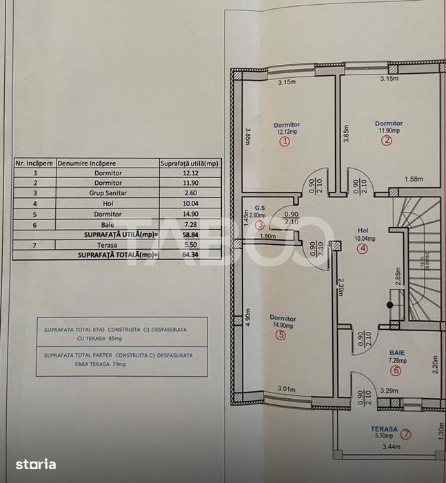 Casa moderna de tip duplex 4 camere zona Arhitectilor Sibiu