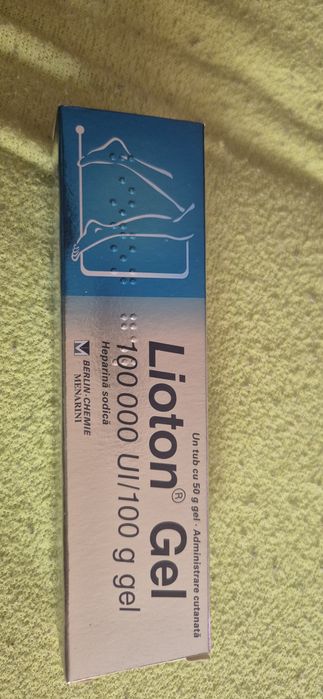Vând lioton gel 50 miligrame.