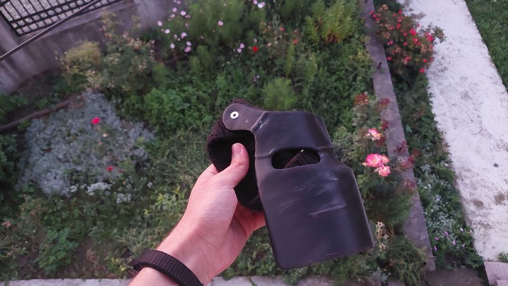 Prop, masca joc rust printata 3d si pictata manual