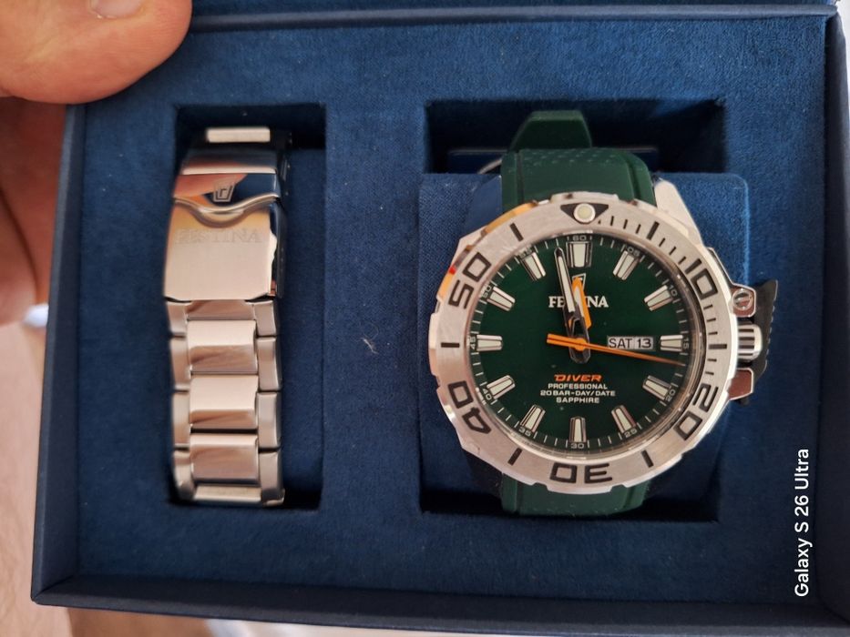 Festina Diver 20 Bar Неразличим от Нов