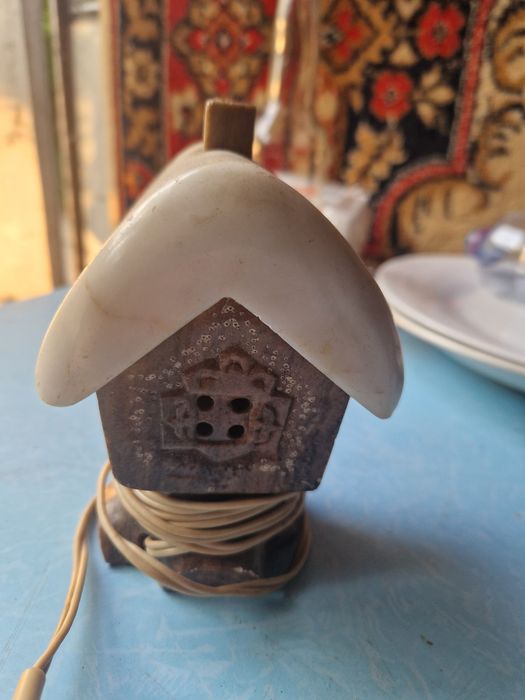 Продам ночник СССР из камня