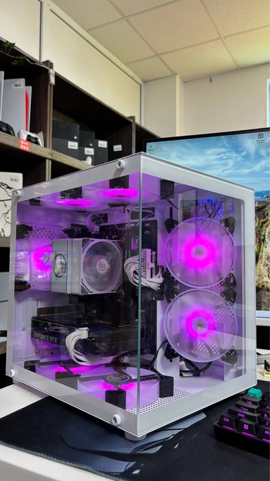 Игровой ПК RTX4060 8Gb,Ryzen 5 5600,16Gb DDR4,SSD:1Tb гарантия 1 месяц