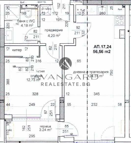 Продава се Двустаен апартамент в Пловдив, Тракия - 66 кв.м за 1591 €/кв.м - Снимка #3