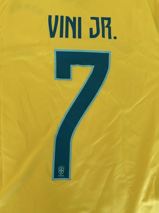 tricou Wolrd Cup 2026 Brazilia Vini Jr,