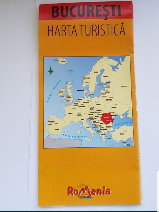 Harta turistică București