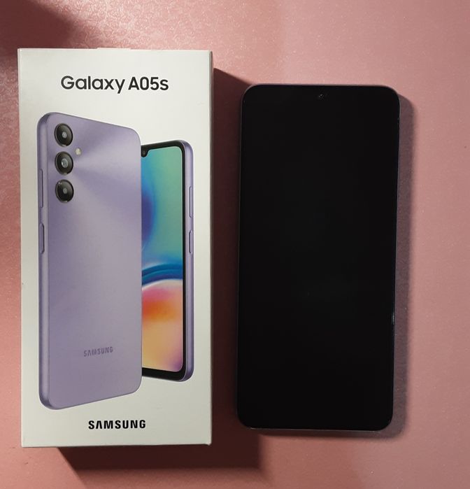 Samsung Galaxy A05s, 64GB, 4GB RAM, 4G, Лилав