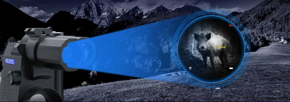 Camera NightVision Clip-On PARD NV007SP  LRF 940