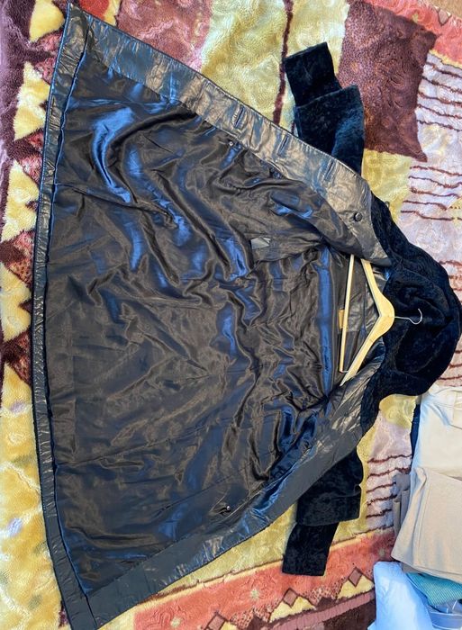 Женская шуба астраган