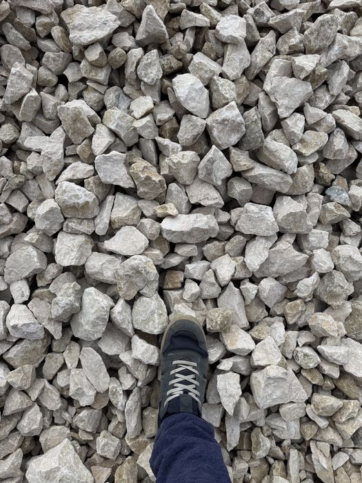 Piatra alba / calcar pentru garduri, alei si decor 30-90