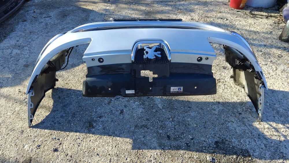 Bara fata Peugeot 407 gri argintiu