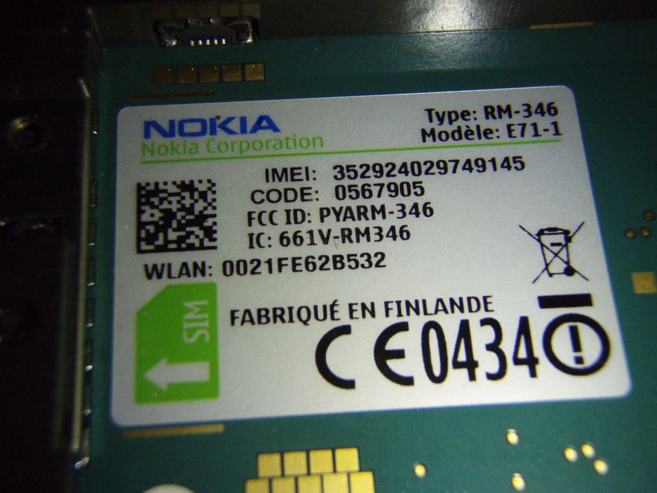 Nokia E71, functional in orice retea, aproape nou, la cutie
