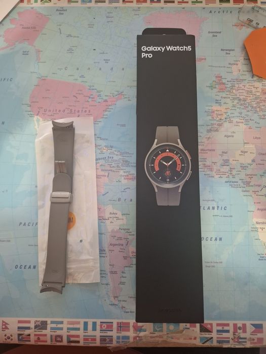Samsung Galaxy Watch5 Pro, 45mm, BT, Gray Titanium