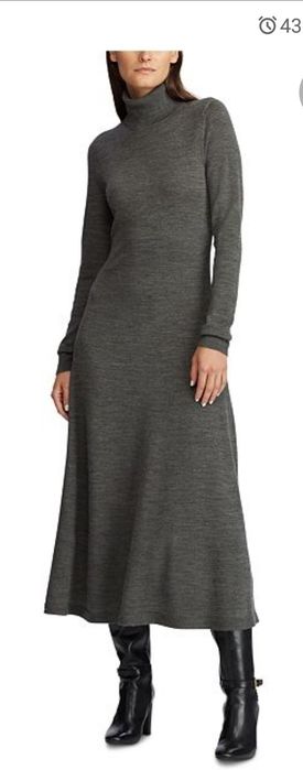 Polo Ralph Lauren wool grey dress