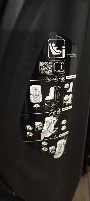 KINDERKRkraft scaun auto Safety fix 2 i-size NOU (76-150 cm)