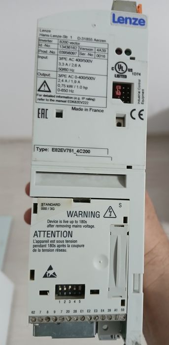 Convertizor de frecventa 0,75 Kw