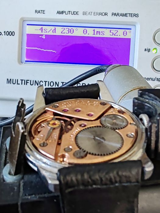 Ceas Omega Cal. 268 Oțel 34,5 mm Funcționează Impecabil!