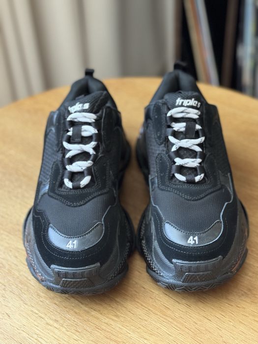 Balenciaga Triple S чёрные