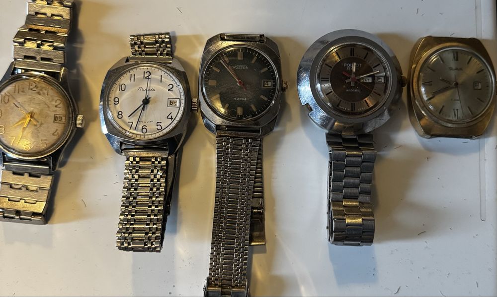 Лот автоматични  руски часовници