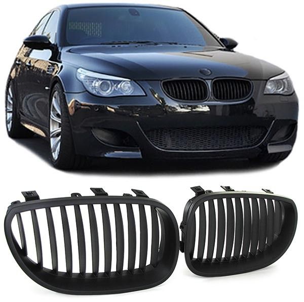 Grila sport BMW E60 E61 2003-2010 negru mat