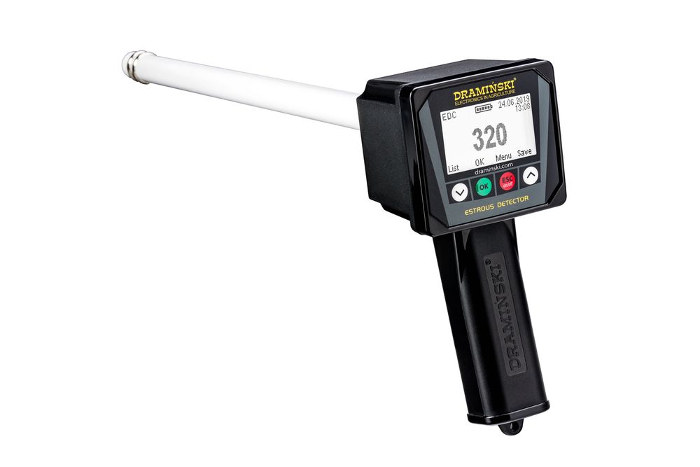 Detector de estru pentru bovine și cabaline DRAMIŃSKI EDC – Detectare precisă a căldurilor, Însămânțare artificială, Test sarcină timpurie