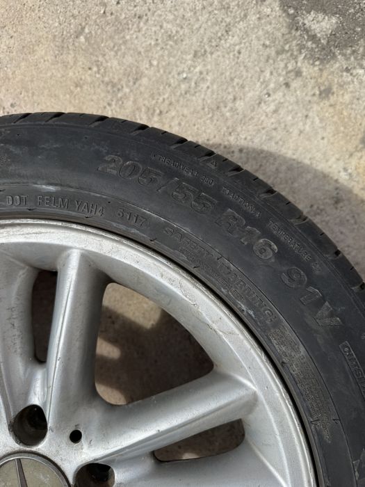 Зимни гуми с джанти Mercedes w203 205 55 16