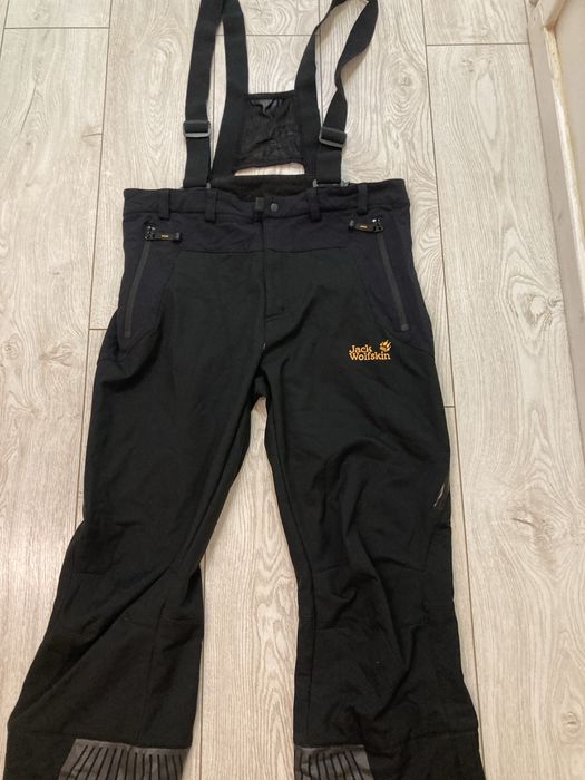 Pantaloni softshell Jack Wolfskin Xxl grosi elastici de ski
