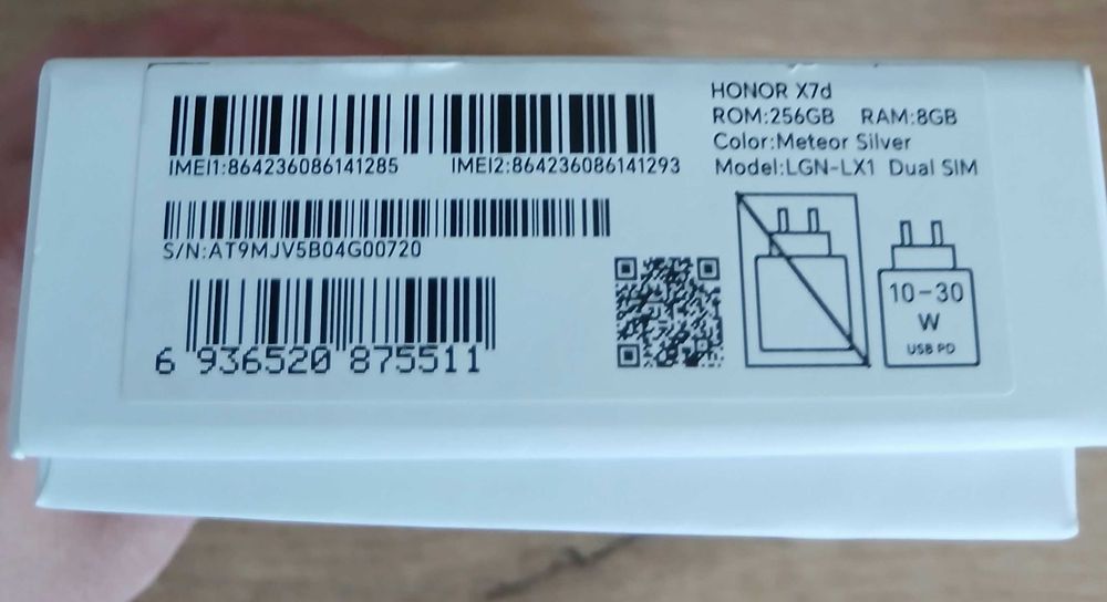 HONOR X7d с Гаранция