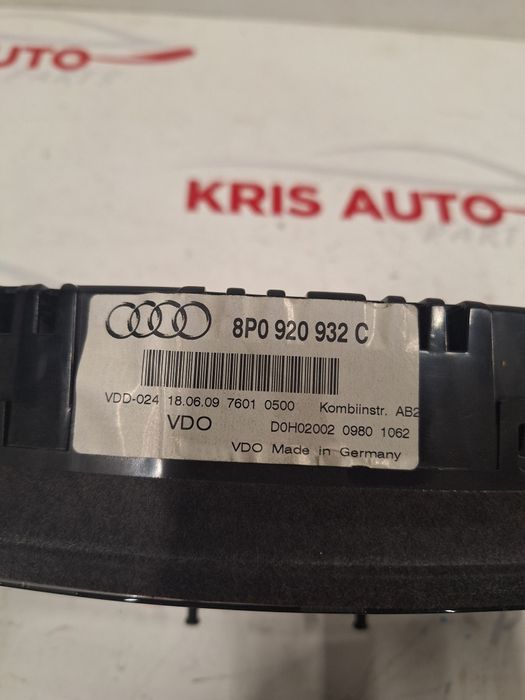 Километраж Audi A3  2.0TDI / Ауди А3 2.0ТДИ 2009г.
