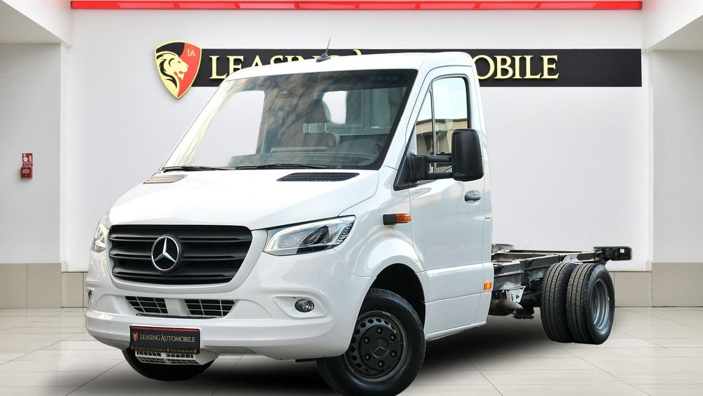 Mercedes-Benz Sprinter 516 7G Tronic Led Piele Navi Scaune Incalzite Punte Dubla