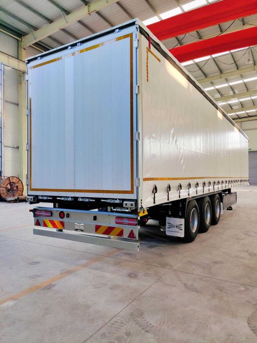 Toshkentga ikkita 13,75 m pardali yarim tirkama yetib keldi