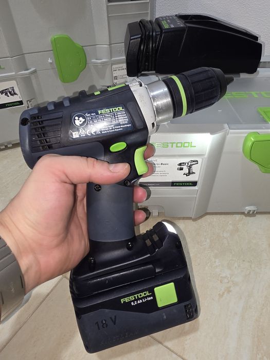 Mașină de înșurubat autofiletanta Festool DRC 18/4