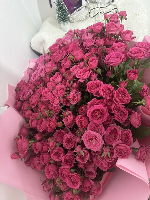 Кустовые розы 10