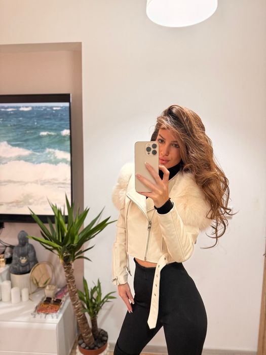 Кожено яке от естествена кожа