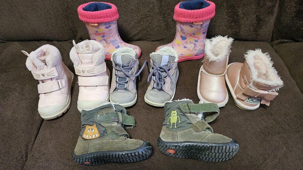 Lot papuci de iarna, mărimi 20-22