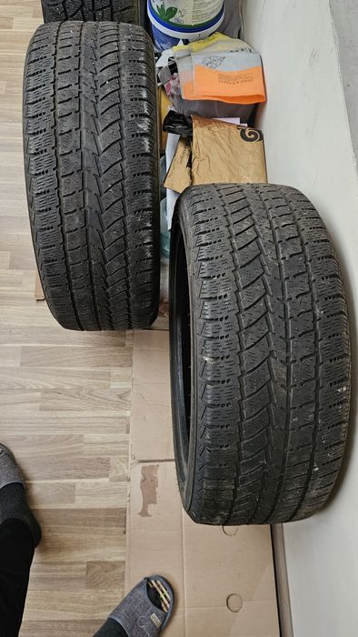 Зимние шины пара.