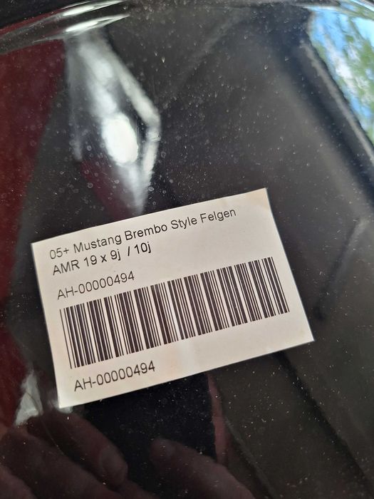 Jante Aliaj 5x114.3 19'' Ford Mustang Brembo Style ET 30 9J 10J