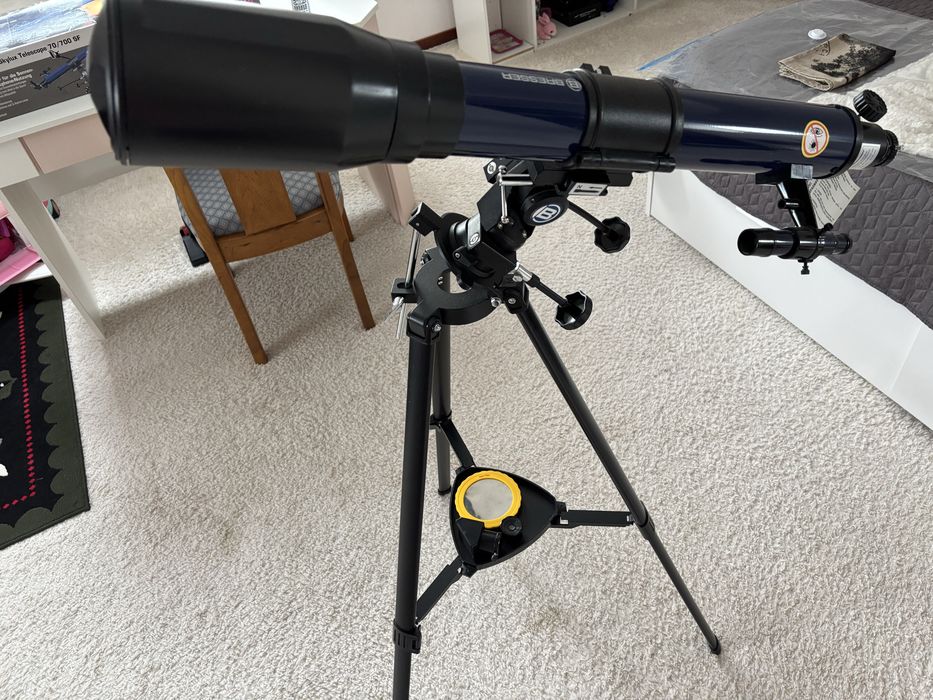 Telescop BRESSER Skylux 70/700 SF - CA NOU, CU Filtru Solar