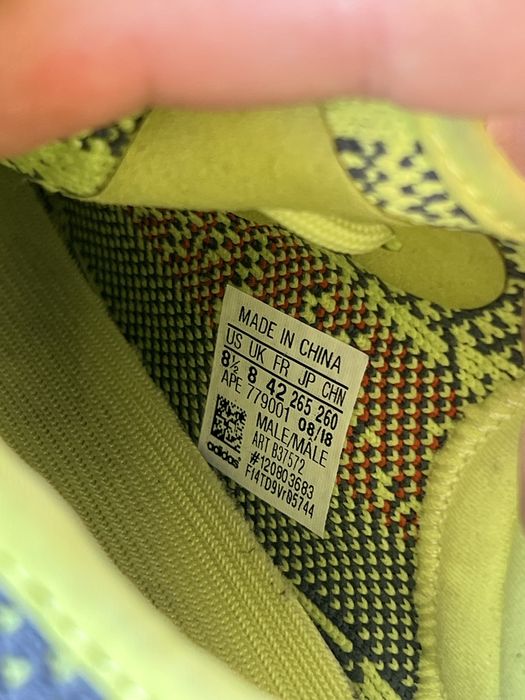 Yeezy Boost 350 V2 Semi Frozen Yellow