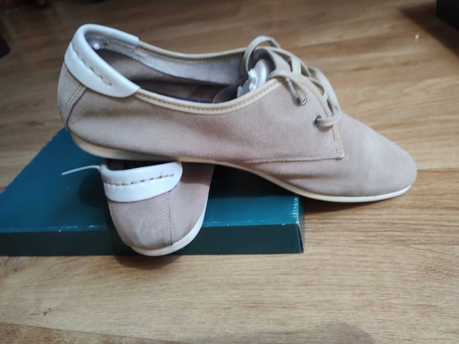 Pantofi din piele, măsura 46. Made in Portugal.