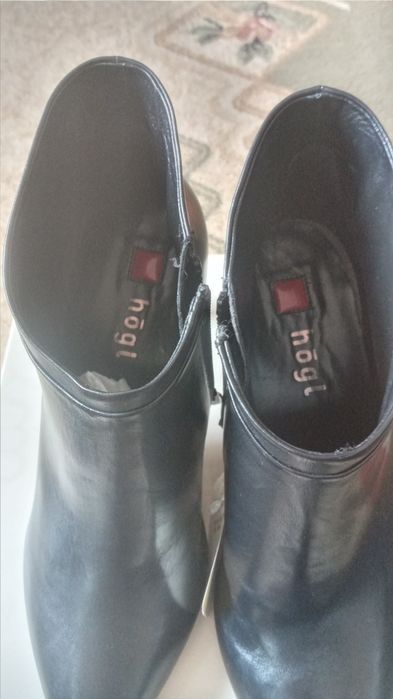 Сапоги демисизионные кожанные