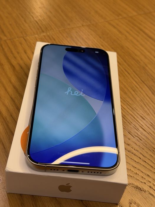 iPhone 15 Pro, White Titanium 128GB, impecabil