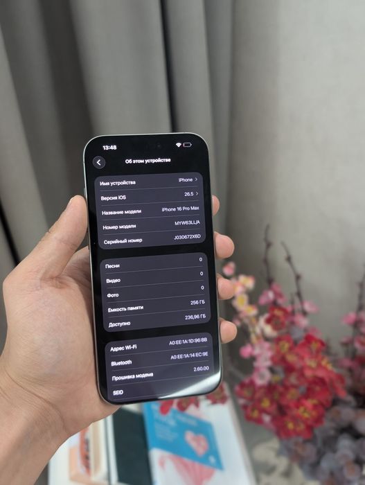 Iphone 16 Pro Max с дефектом