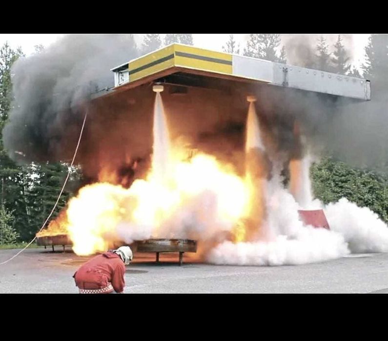 Газопорошковое пожаротушение "Бизон" модули